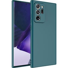 Royal Cover Samsung Galaxy Note 20 Ultra Lansman Kılıf Içi Dolgulu Esnek Soft Yapılı Premium Silikon Kapak Rcv/mara