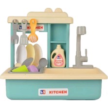 Urfakent Pilli Interaktif Lavabo Seti Turkuaz