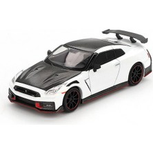 Nexgen Mini Gt 1/64 Nissan Gt-R Nismo 2024 Brilliant White Pearl - Blister Paket