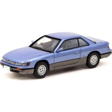 Nexgen Tarmac Works 1/64 Vertex Nissan Silvia S13 Blue/grey