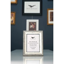 Raven Art Studio Relic A5-15X21CM Gümüş Resim Fotoğraf Belge Poster Evrak Çerçevesi Korumalı Kırılmaz Pleksi Cam