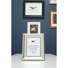 Raven Art Studio Nova A5-15X21CM Platin Resim Fotoğraf Belge Poster Evrak Çerçevesi Korumalı Kırılmaz Pleksi Cam