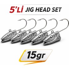 Gül Av Bayi 5 Li Balık Kafası Zoka 15 gr