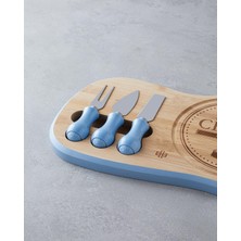 English Home Shelby Kesme TAHTASI,MAVI,38X25 cm  (9.03.2026)