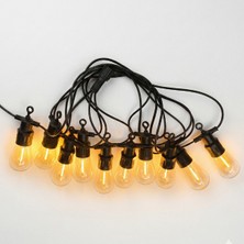 ForWhat Büro Ev Ofis Dekoru Için 5mt 10LED Fişli Gün Işığı LED Ampul Şerit Aydınlatma