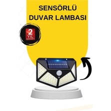 Nexgen Sensörlü Güneş Enerjili Duvar Lambası
