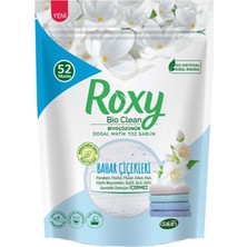 Dalan Roxy Bio Clean Matik Sabun Tozu 1.6kg Bahar Çiçekleri (4 Lü Set) (208 Yıkama)