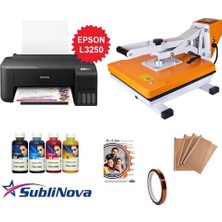 Epson Süblimasyon A4 Pres Transfer Baskı Seti