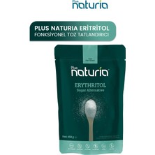 Plus Naturia Eritritol Toz Tatlandırıcı – %100 Bitkisel, Kalorisiz ve Ketojenik Uyumlu