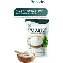 Plus Naturia Stevia Toz Tatlandırıcı | %100 Bitkisel – Kalorisiz – No After Taste
