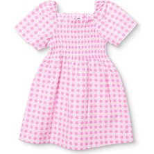 Hellobaby Kız Bebek Elbise Modelli Yaka Short Sleeve