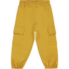 Civil Boys Kargo Cepli 2-5 Yaş Eşofman Alt - Hardal