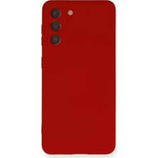 Olinea Galaxy S21 Kılıf Nano Içi Kadife Silikon - Kırmızı