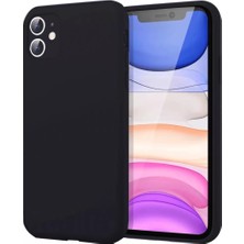 Olinea Iphone 11 Kılıf First Silikon - Siyah