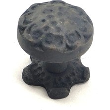 Nexgen Eco Lounge Antika Tarz Dekoratif Pirinç Anıt Mobilya, Çekmece Düğme - 25 Mm, Oksit