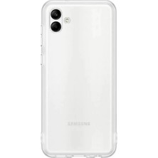 Newface Samsung Galaxy A04 Kılıf Lüx Şeffaf Silikon