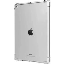 MK Beykoz Newface iPad 10.2 (7.nesil) Kılıf Anti Shock Tablet Silikon - Şeffaf