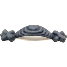 Nexgen Eco Lounge Antika Tarz Dekoratif Pirinç Örgü Mobilya Kulbu - 22X120 Mm, Oksit