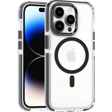 MK Beykoz Joko iPhone 14 Pro Bella Magsafe Kapak - Siyah