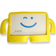 Ugrx Newface iPad 2022 10.9 (10.nesil) Kılıf Karakter Tablet Silikon - Sarı