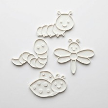 Staau Çocuk Minik Hayvanlar Temalı Boyama Seti - Çocuklar Için Boyanabilir 3D Aktivite Seti