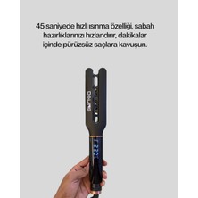 Feedback Saç Düzleştirici Seramik Plakalı 230C Hızlı Isınma 360° Kablo