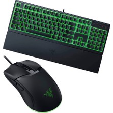 Razer Gaming Mouse ve Ornata V3 x Gaming Klavye Seti