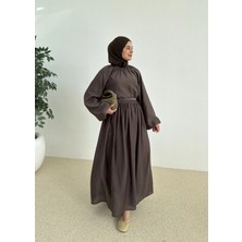 Moda Aksa 0097 Poliamid Ikili Takım Kahve