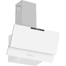 Tecna Da 651EB 60 cm Beyaz Dokunmatik Cam Davlumbaz