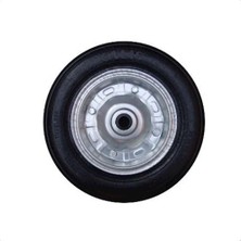 Bilkat Pvc Taş Teker Milsiz Dolgu Burçlu Ekonomik Sessiz Dayanıklı Yük Taşıma Tekerleği