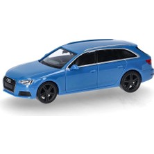 HERPA 028578-003 1/87 Ölçek, Audi A4 Avant, Turbomavi, Sergilemeye Hazır Model Araç