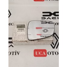 Mais Dış Ayna Camı Sol - Renault Clio 2 Dacia Logan Sandero Duster Orjinal 6001549716