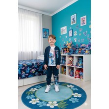Alyakids Erkek Çocuk 3\'lü Takım Fermuarlı Hırka -Uzun Kollu Sweatshirt - Beli Lastikli Penye Pantolon