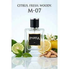 Parisa M-07 The First Edp 50 ml - Bergamot & Limon Özlü Ferah Odunsu Erkek Parfümü PRSM07