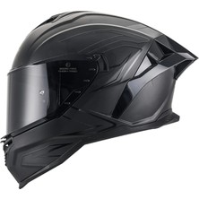 Sway Sw 867 Black Line Full Face Kask - Siyah - Motodede