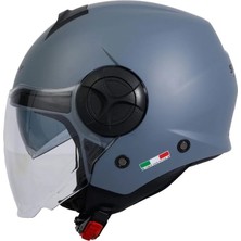 Sway Sw 737 Matt Grey Yarım Kask - Motodede
