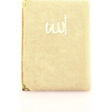 ADP Kişiye Özel Açık Mavi Kadife Yasin