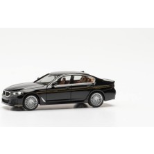 Herpa 342065-002 1/87 Ölçek, Bmw Alpina B5, Siyah, Sergilemeye Hazır Model Araç