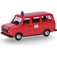 Herpa 097635 1/87 Ölçek, Ford Transit Mtw, Itfaiye Minibüsü, Sergilemeye Hazır Model Araç