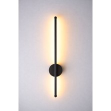  elektrikli 3renkli dekoratif tv kenarı yatak başı çubuk aplik (60 cm)