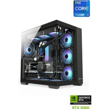 Apphirex Prime 54X I5-14400F 32GB Ram 1tb M2 SSD RTX5060 240MM Sıvı Soğutmalı Masaüstü Oyuncu Bilgisayarı