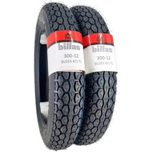 Billas Fayton FX33 Lastik Takımı 2'li 300-12 BL033 Tl(Dubleks)