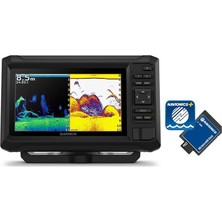 Garmin Echomap Uhd2 72CV Balık Bulucu Gps + Navionics Harita Kartı (Ege/marmara)