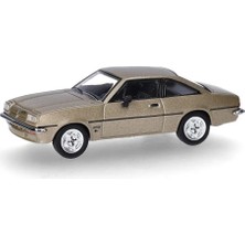 Herpa 034388-002 1/87 Ölçek, Opel Manta B, Altın Rengi, Sergilemeye Hazır Model Araç