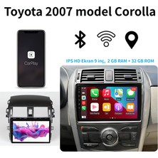 SBAID Toyota 2007 Model Corolla 9 Inç/kayıpsız Kurulum/carplay/navigasyon/araç Multimedya Sistemi