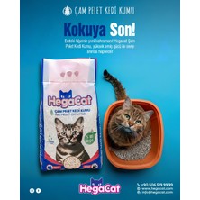 Hega Cat A1 KALİTE  %100 ÇAM PELETİ KEDİ KUMU KOKUSUZ VE TOPAKLAŞMAYAN