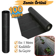 Badem10 (100 Metre) Yer Sergenliği Jut En: 100 cm Malç Sera Taban Gölge Sergenlik Örtüsü Yabani Ot Engelleme