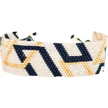 Helenist Design Geometrik Miyuki Bileklik