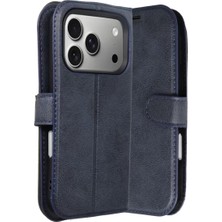 SiHako Iphone 17 S Kapaklı Kılıf - Lacivert