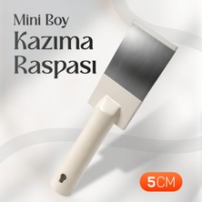 Badem10 (1 Adet) 2201 Premium Krem 5 cm Kazıma Raspa Duvar Boya Kazıma Raspası Dayanıklı Metal Kazıyıcı